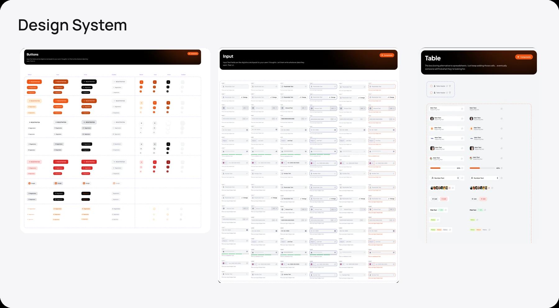 Startlek design system