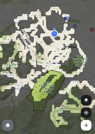 Fog-of-war explore map on the web